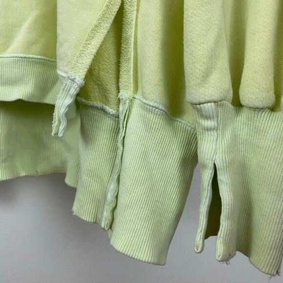 We The Free - Free People Camden Sweatshirt - Luna Moth / Lightning Bolt ? - Med - Picture 5 of 10